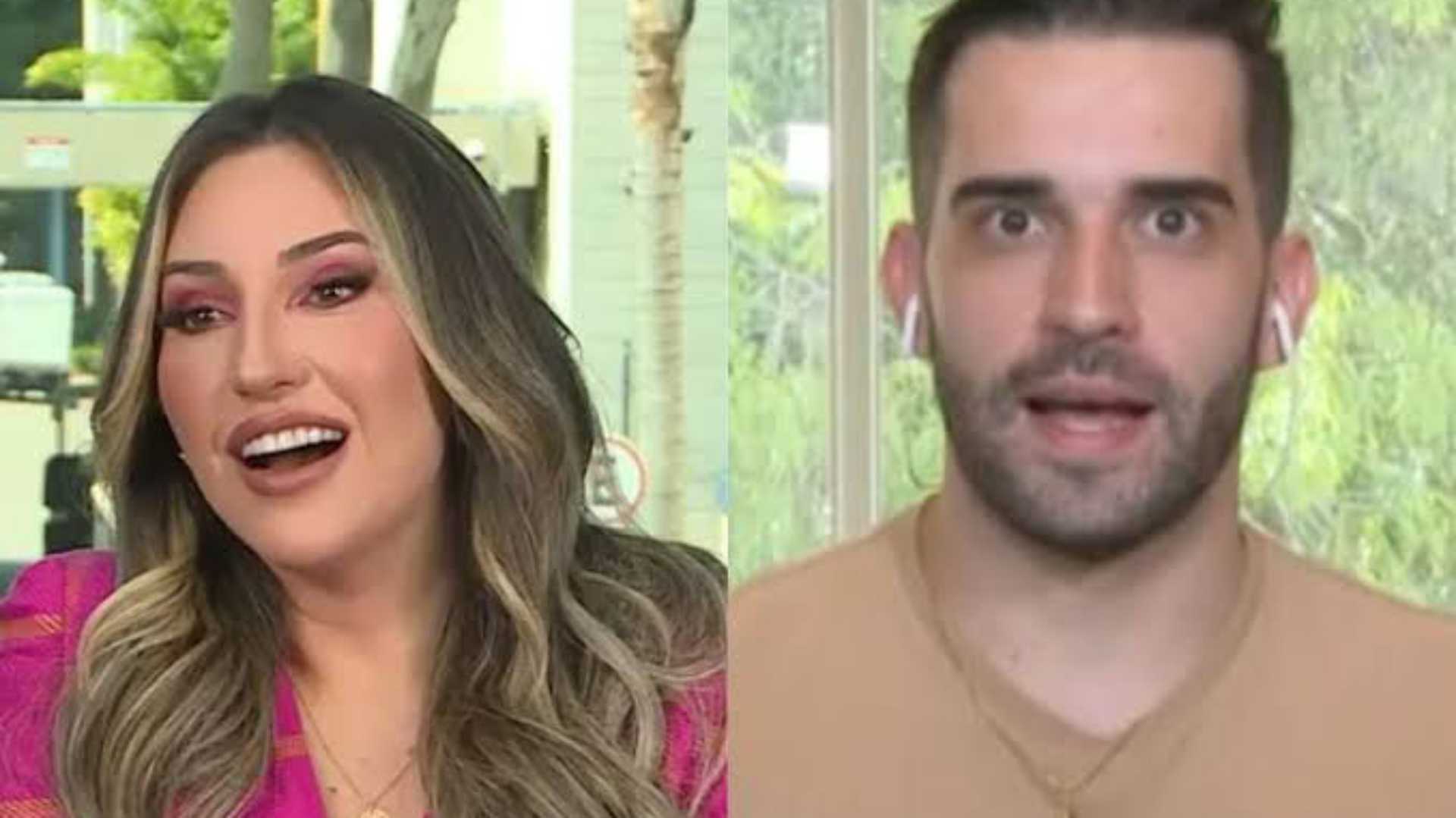 Amanda e Lucas - Reprodução/Globo