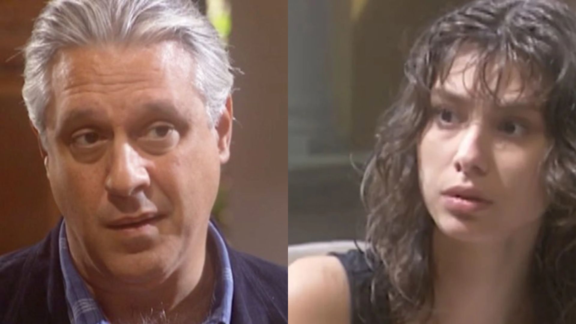 Bruno e Lia em 'Rei do Gado'. Reprodução/TV Globo