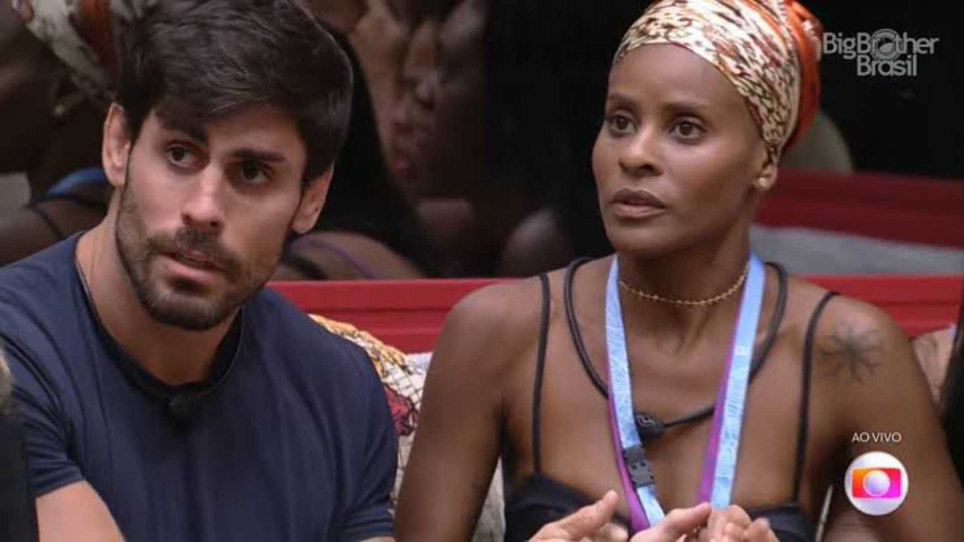 Cara de Sapato e Aline Wirley - Reprodução/Globo