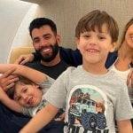 Gusttavo Lima ,Andressa Suita e filhos - Reprodução/Instagram