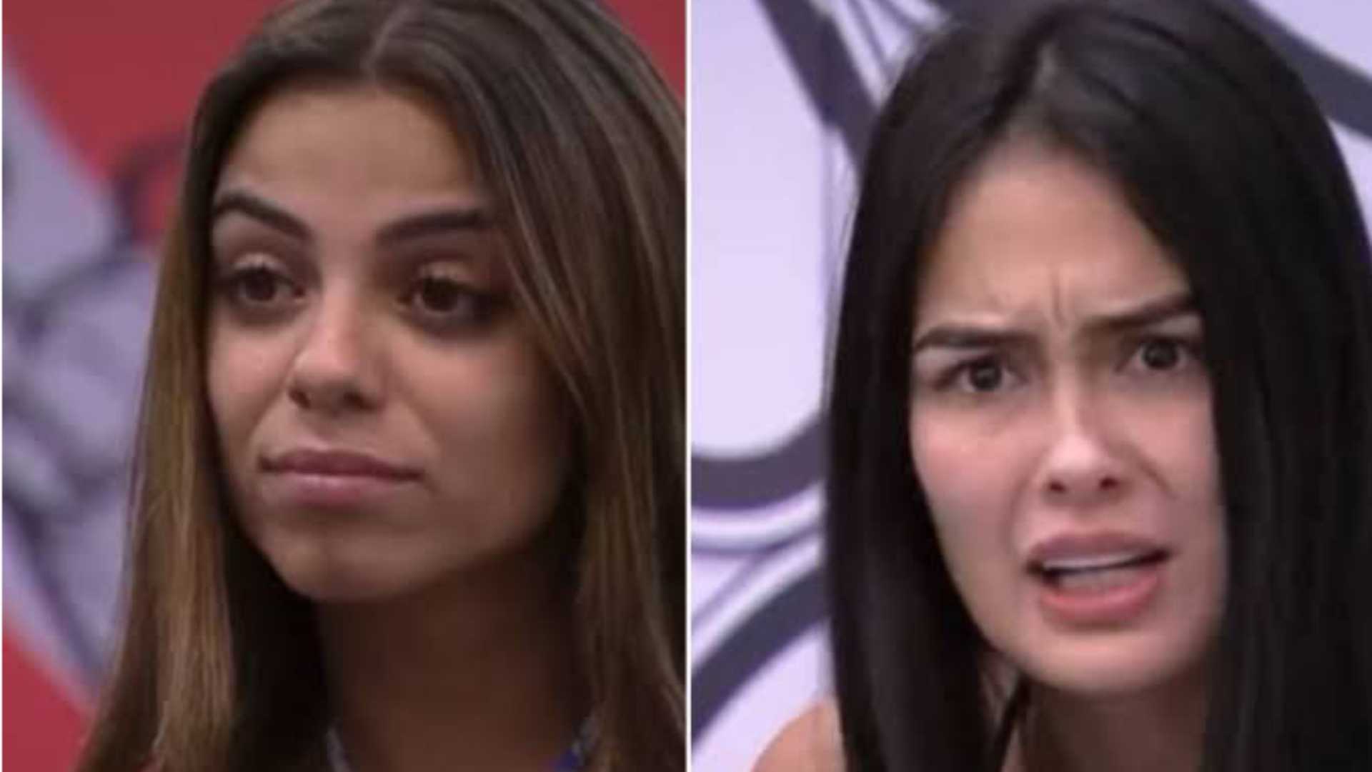 Key Alves e Larissa - Reprodução/Globo