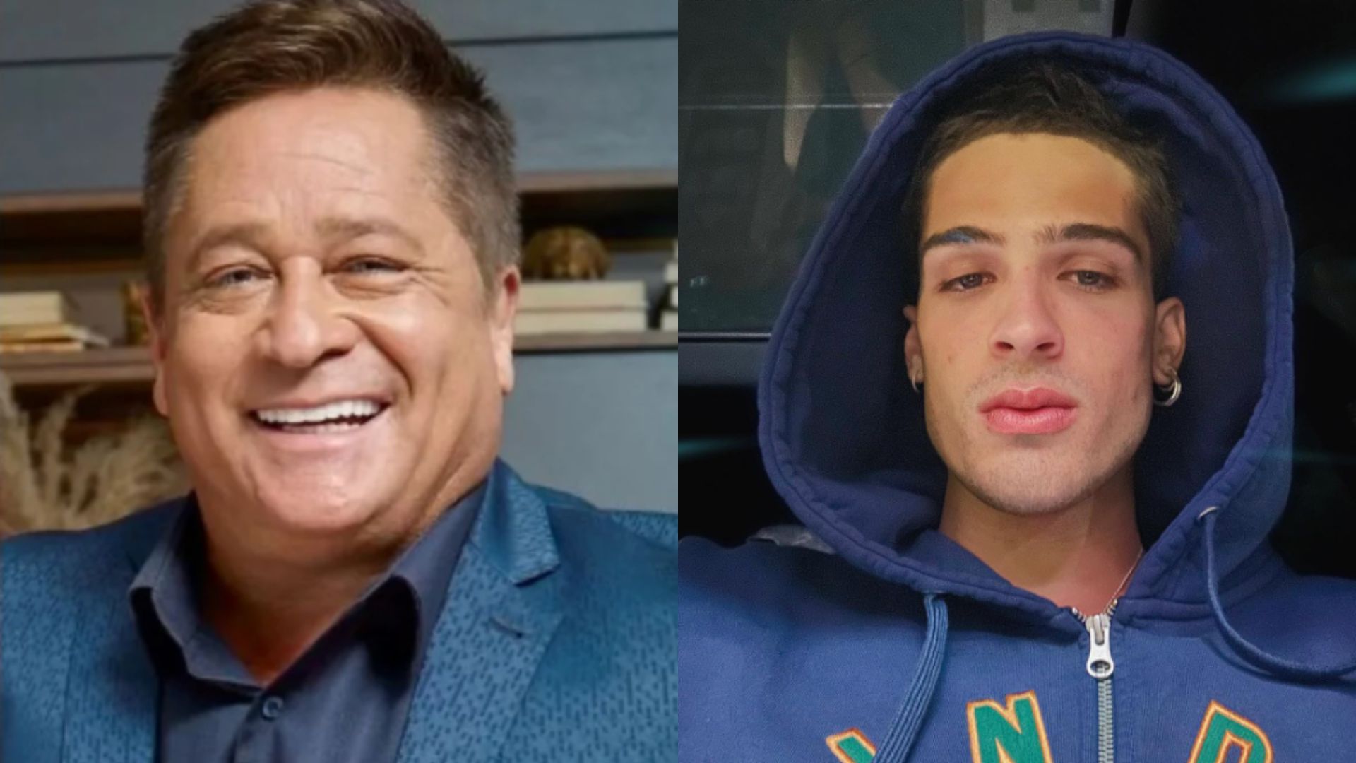 Leonardo e João GUilherme. Reprodução/Instagram