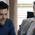 Moretti e Stenio em 'Travessia'. Reprodução/Globo