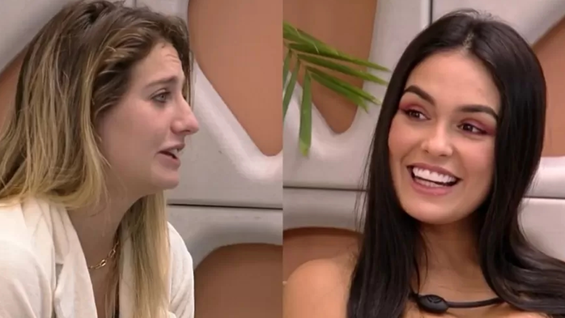 Bruna e Larissa (Reprodução/Globo)