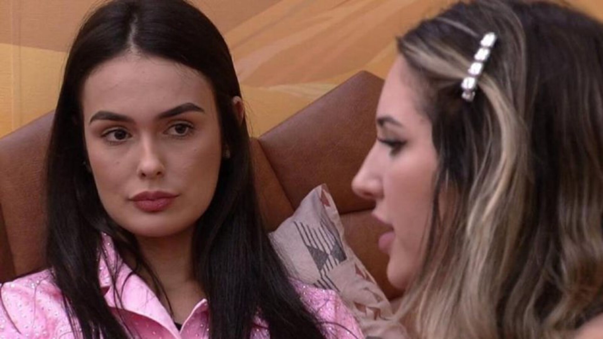 Larissa e Amanda no 'BBB23' - Foto: Reprodução/TV Globo
