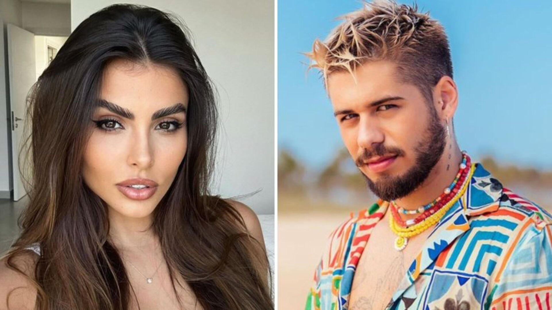 Isabella Arantes e Zé Felipe - Fotos: Reprodução/Instagram