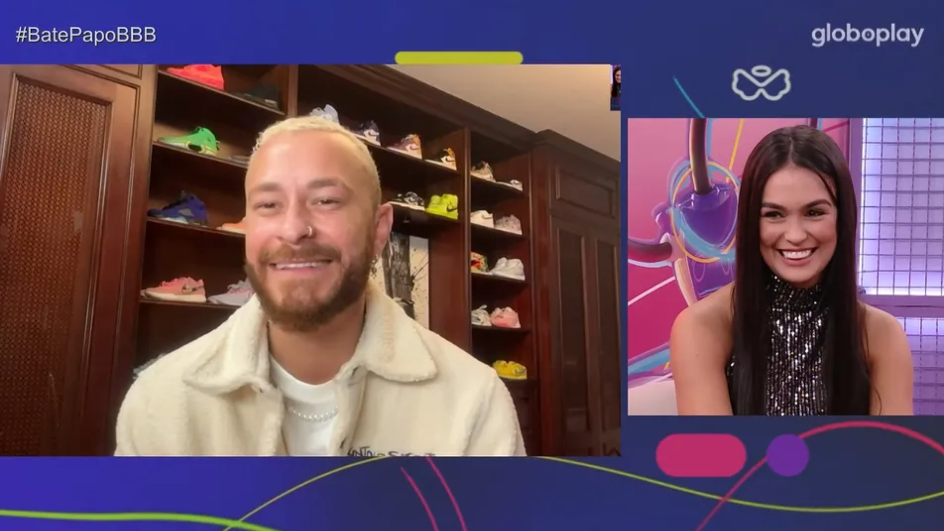 Larissa e Fred - Crédito: Reprodução/ TV Globo