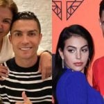 Christiano Ronaldo com mãe e esposa - Crédito: Reprodução/ Instagram/ Divulgação