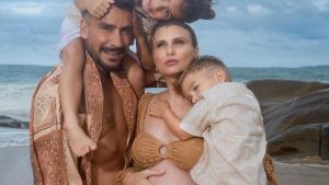 Julio Rocha e sua família - Reprodução/Instagram