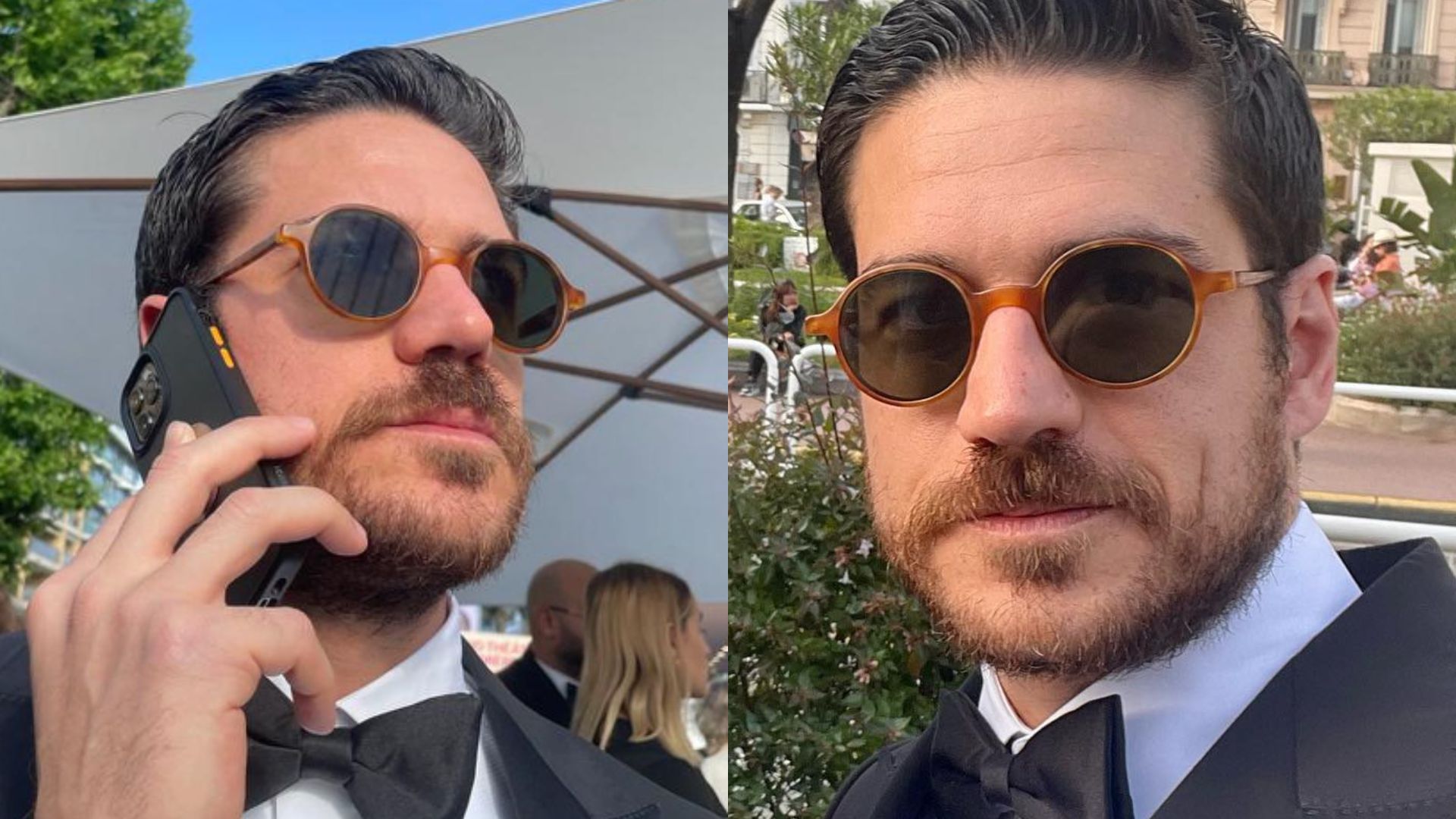 Marco Pigossi em Cannes. Reprodução/Instagram