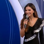 Mariana Rios apresenta 'A Grande Conquista'. Reprodução/Record TV