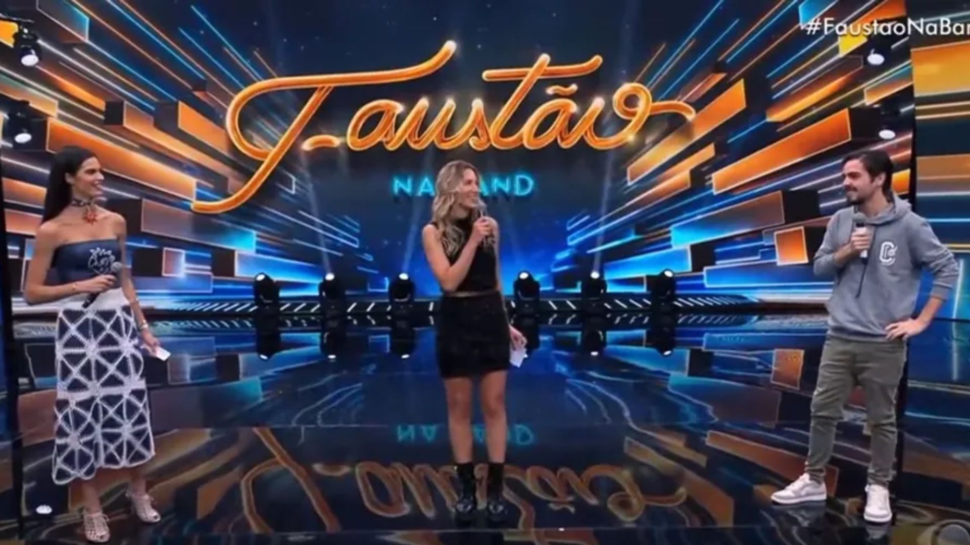 Programa 'Faustão na Band'. Reprodução/Band