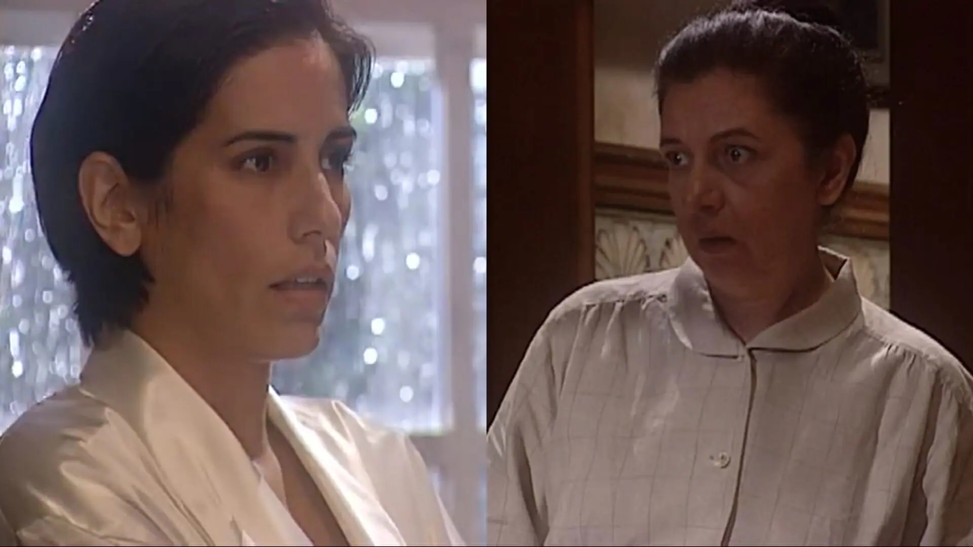 Rafaela e Judite (Reprodução/Globo)