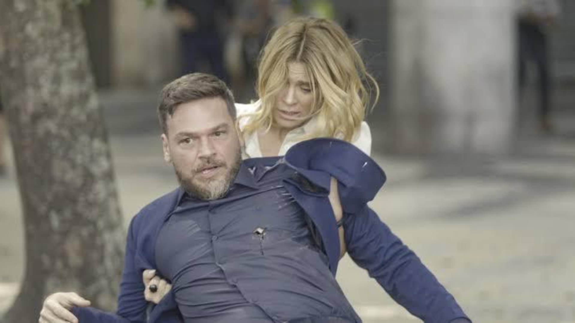 Theo e Lumiar em Vai na Fé - Reprodução/Globo