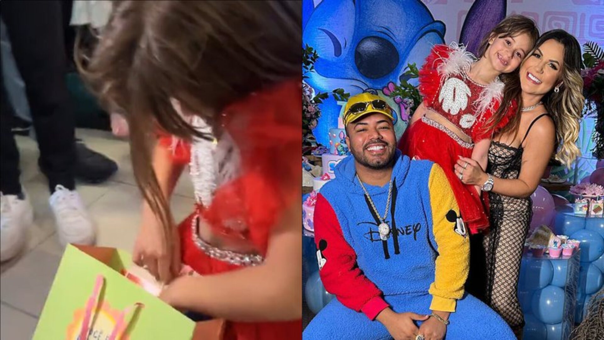 Deolane Bezerra, com a filha e Hytalo Santos - Foto: Reprodução/Instagram