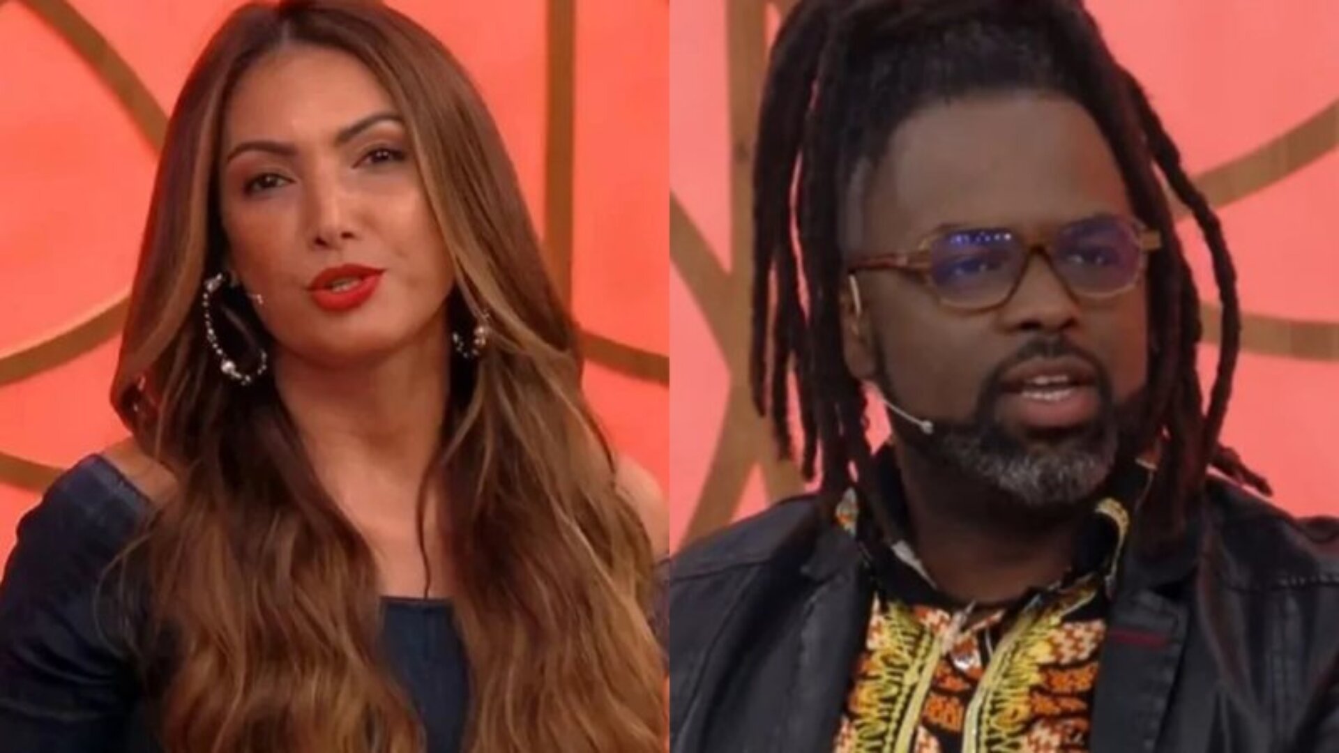Patrícia Poeta e Manoel Soares no 'Encontro'