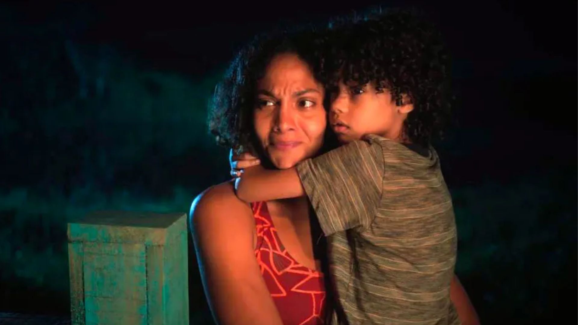 Aline e João em 'Terra e Paixão'. Reprodução/TV Globo
