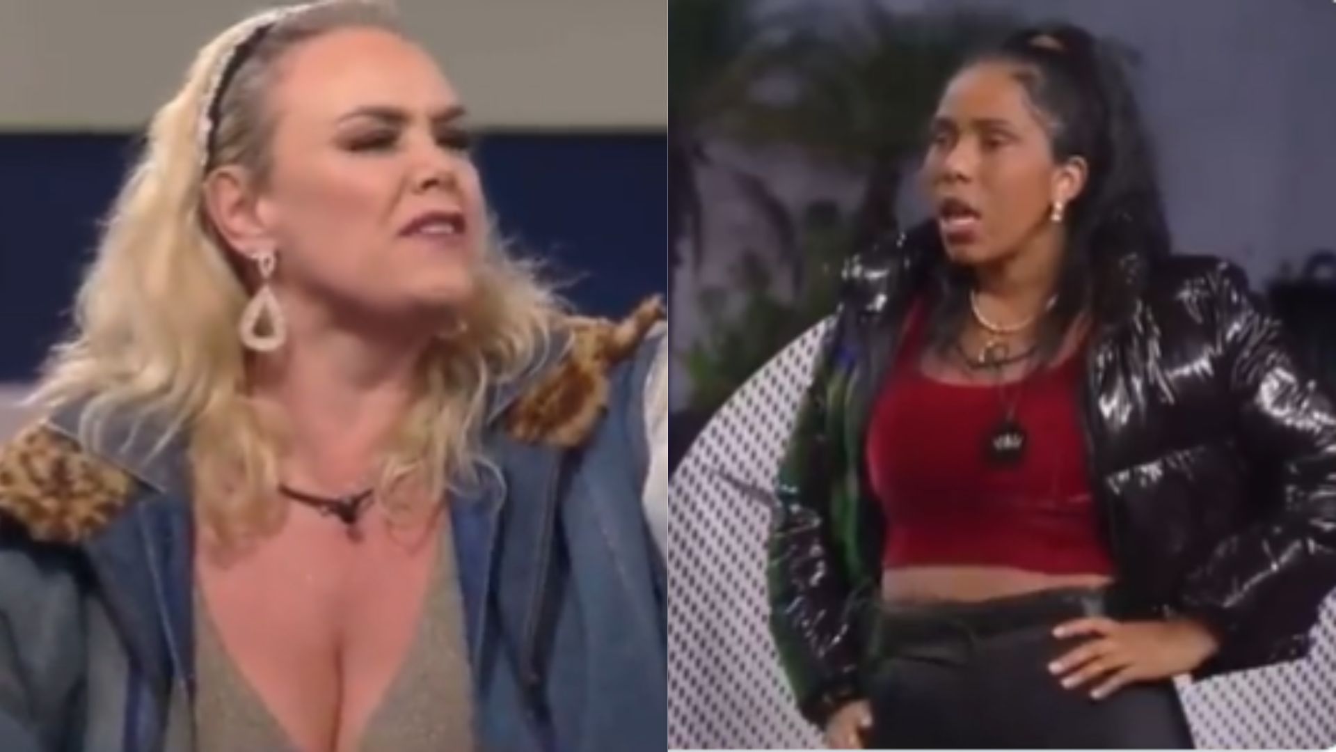 Ana Paula e Janielle em 'A Grande Conquista'. Reprodução/Record TV