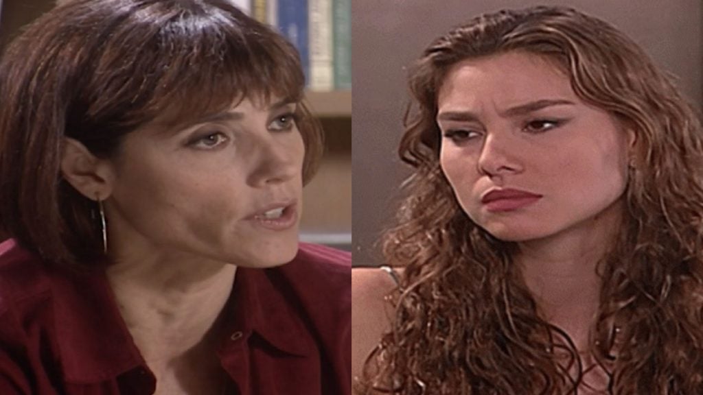 Helena e Estela em 'Mulheres Apaixonadas'. Reprodução/TV Globo