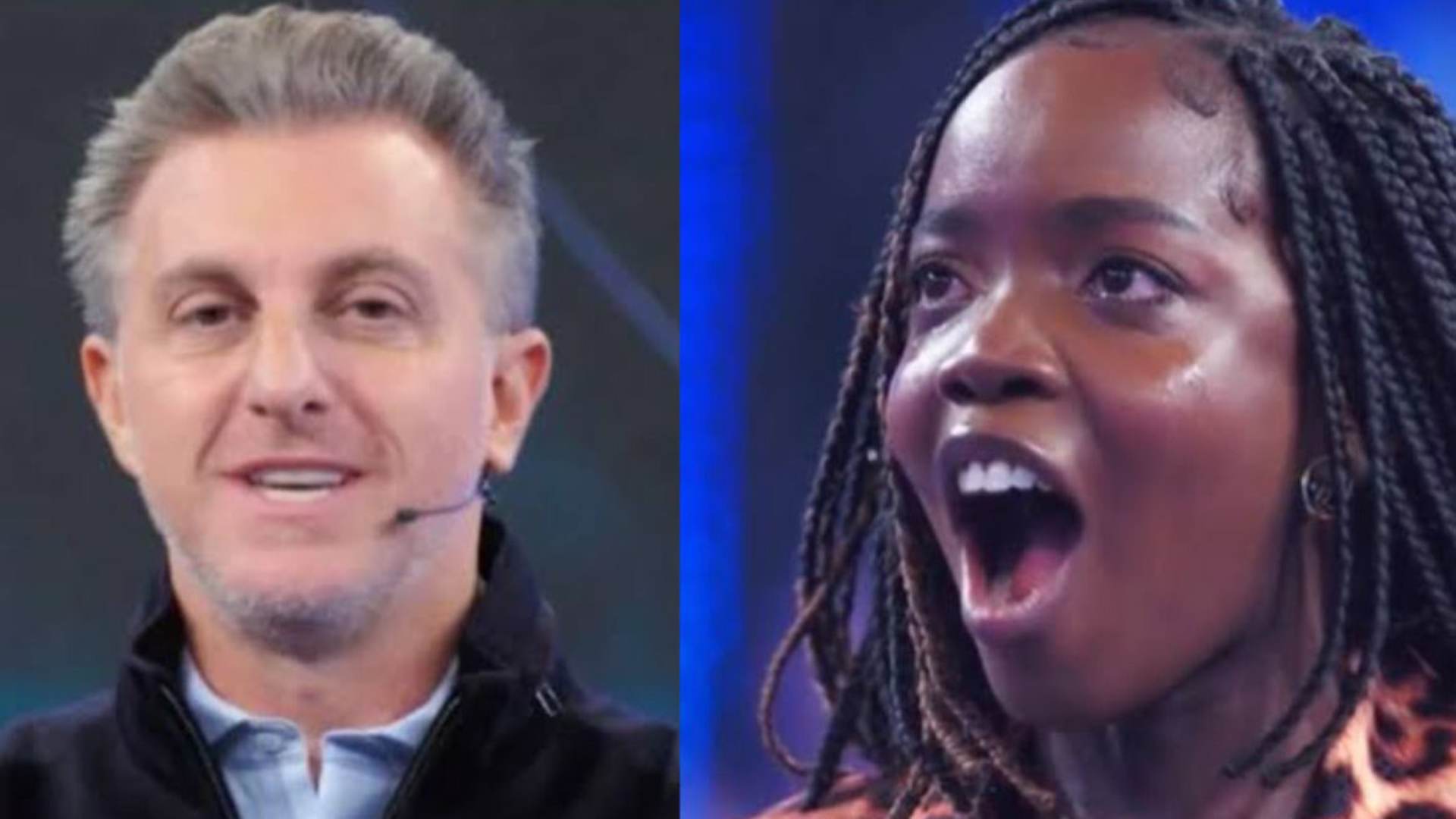 Luciano Huck e Clara Moneke - Reprodução/Globo