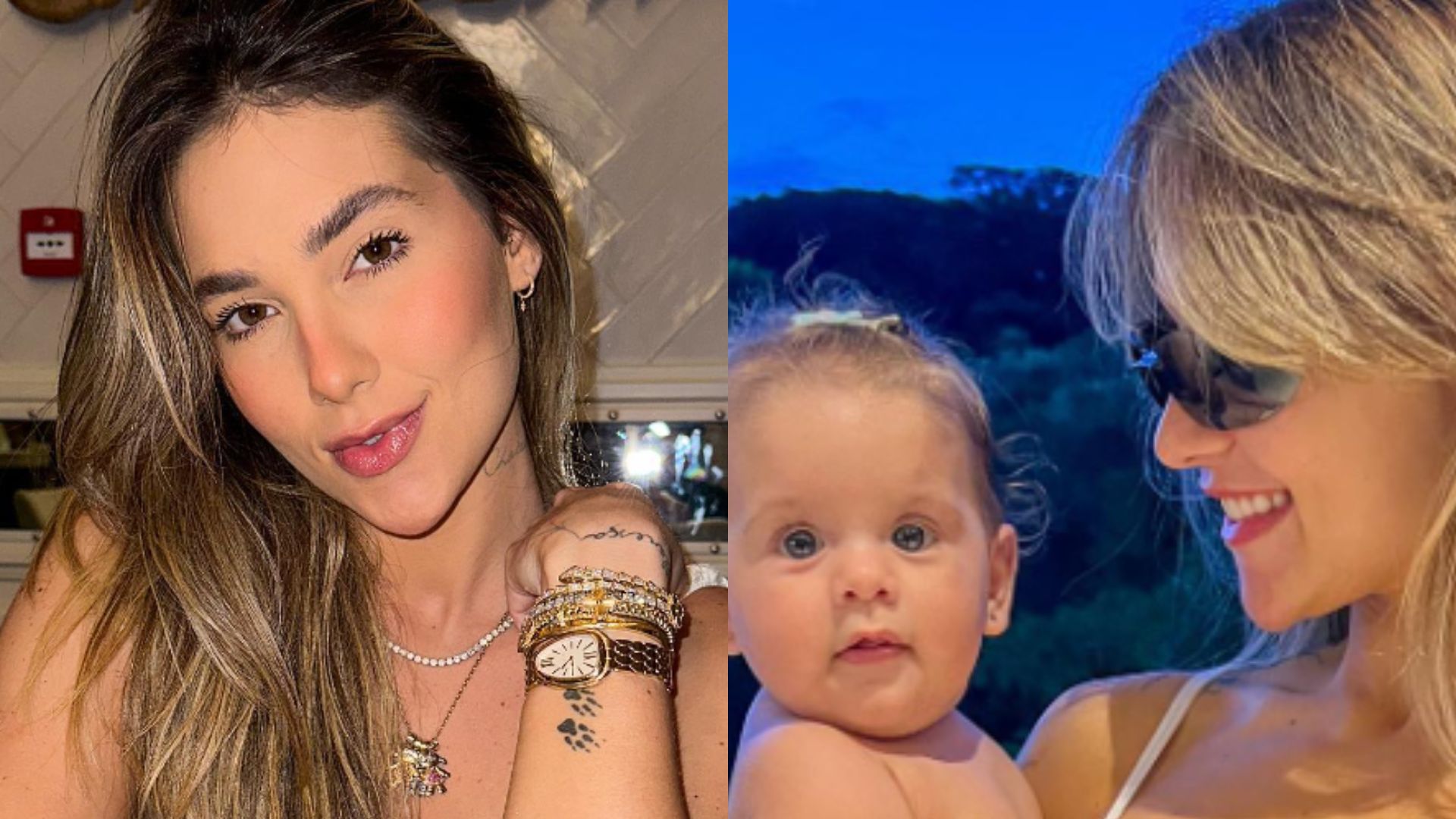 Virginia Fonseca e Maria Flor. Reprodução/Instagram