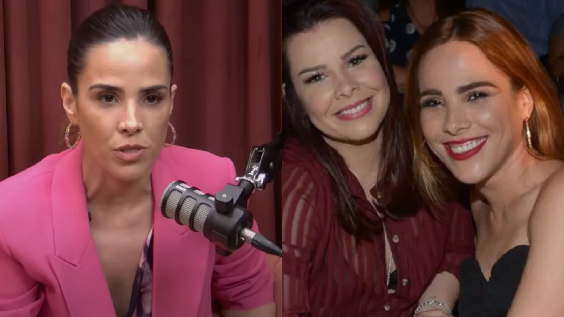 Wanessa e Fernanda Souza. Reprodução/Youtube