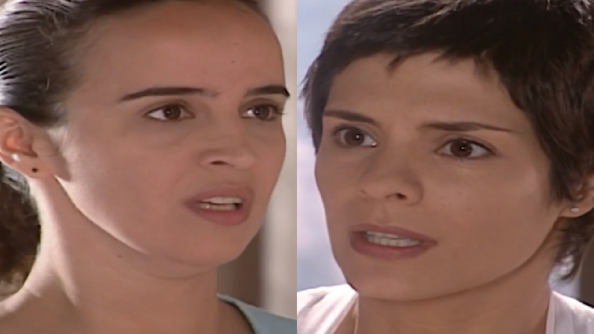 Yvone e Raquel (Reprodução/Globo)