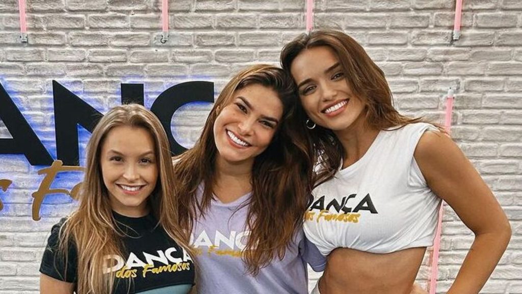 Carla Diaz, Priscila Fantin e Rafa Kalimann na 'Dança dos Famosos'