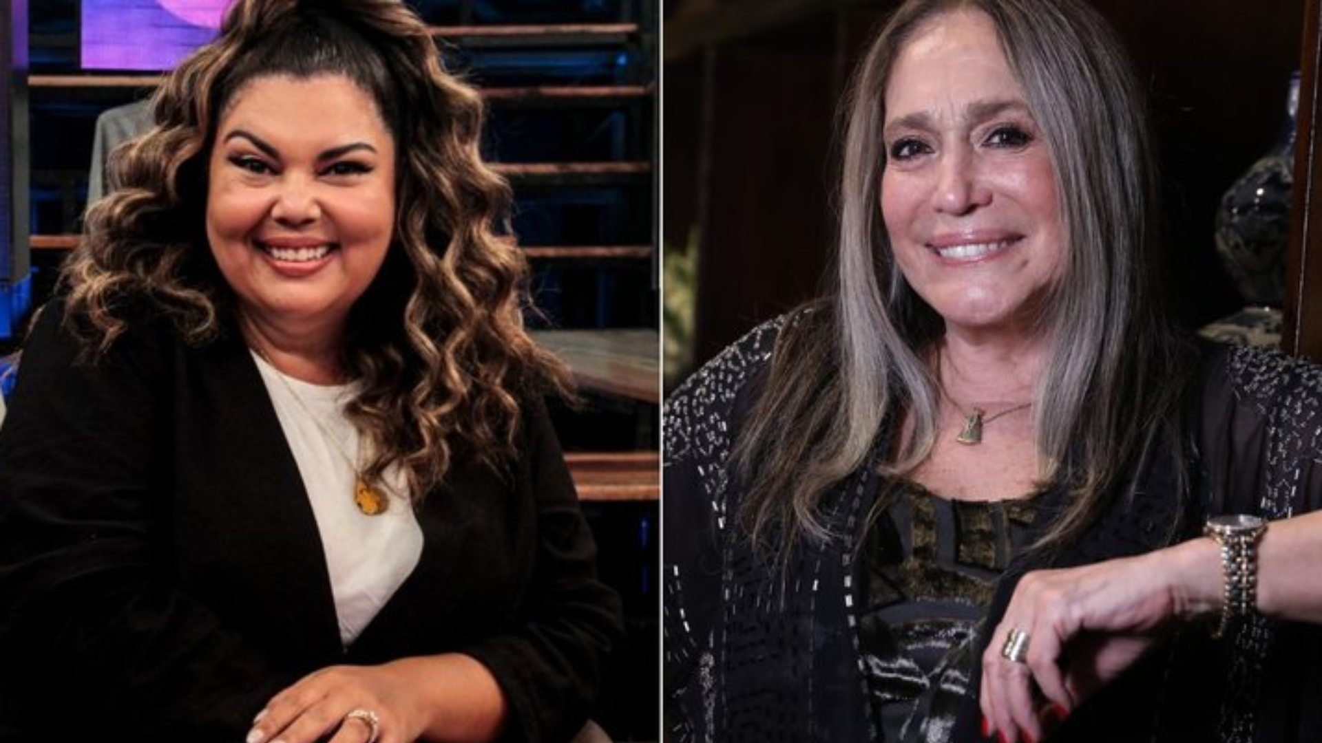 Fabiana Karla e Susana Vieira - Crédito: Reprodução/ Globo