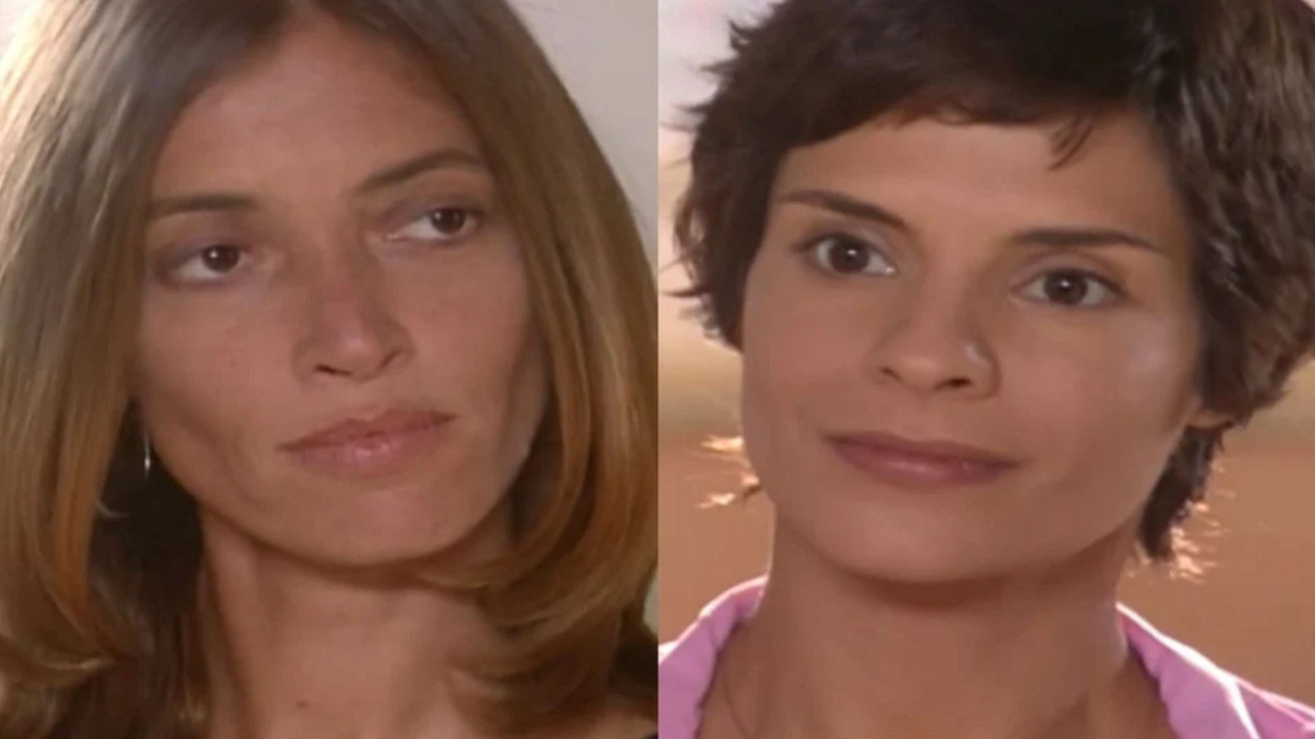 Eleonora e Raquel (Reprodução/Globo)