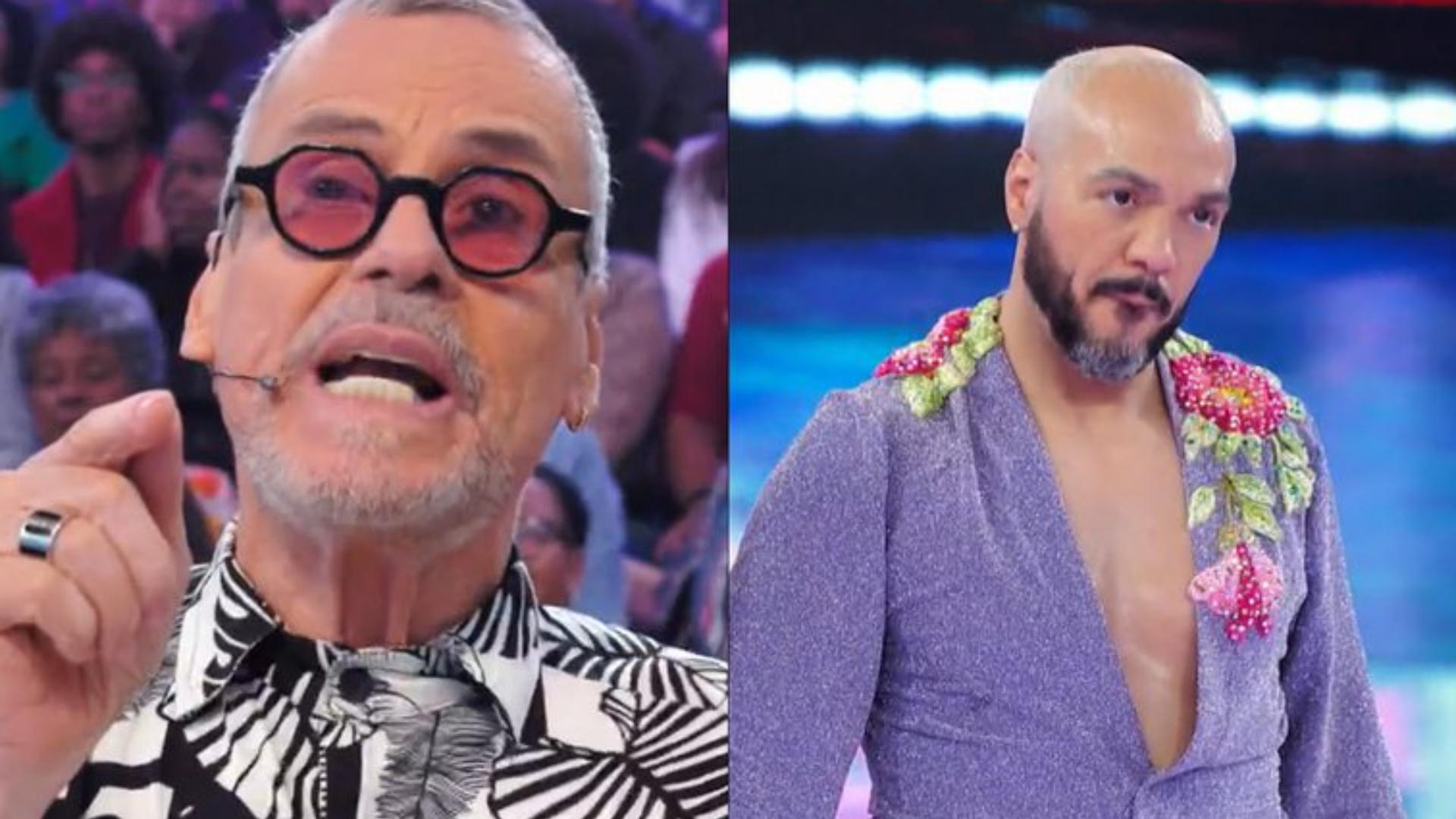 Carlinhos de Jesus e Belo - Crédito: Reprodução/ Globo TV