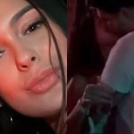 Larissa Santos é flagrada aos beijos com Rodrigo Mussi