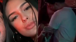 Larissa Santos é flagrada aos beijos com Rodrigo Mussi