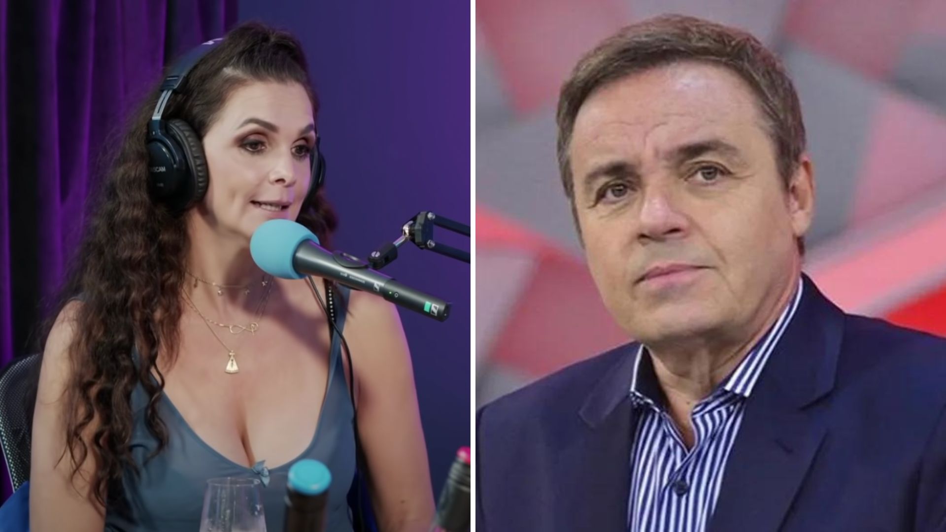 Luiza Ambiel e Gugu Liberato