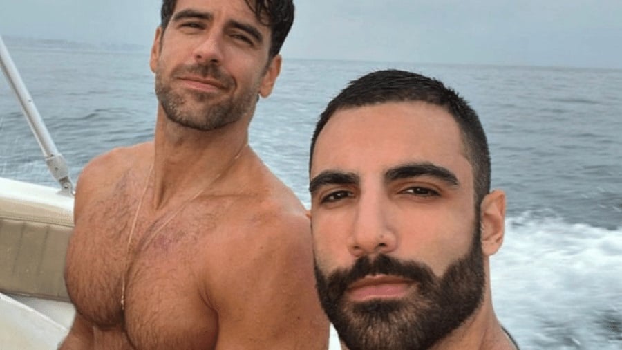 Pitombo e namorado (Reprodução/Instagram)