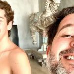 Pietro com Murilo Benicio - Crédito: Reprodução/ Instagram
