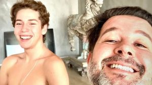 Pietro com Murilo Benicio - Crédito: Reprodução/ Instagram