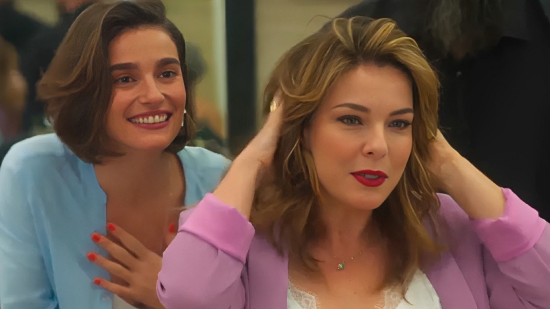 Clara e Helena em 'Vai na Fé' (Reprodução/TV Globo)