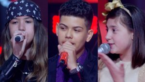 Finalistas do The Voice Kids. Reprodução/TV Globo