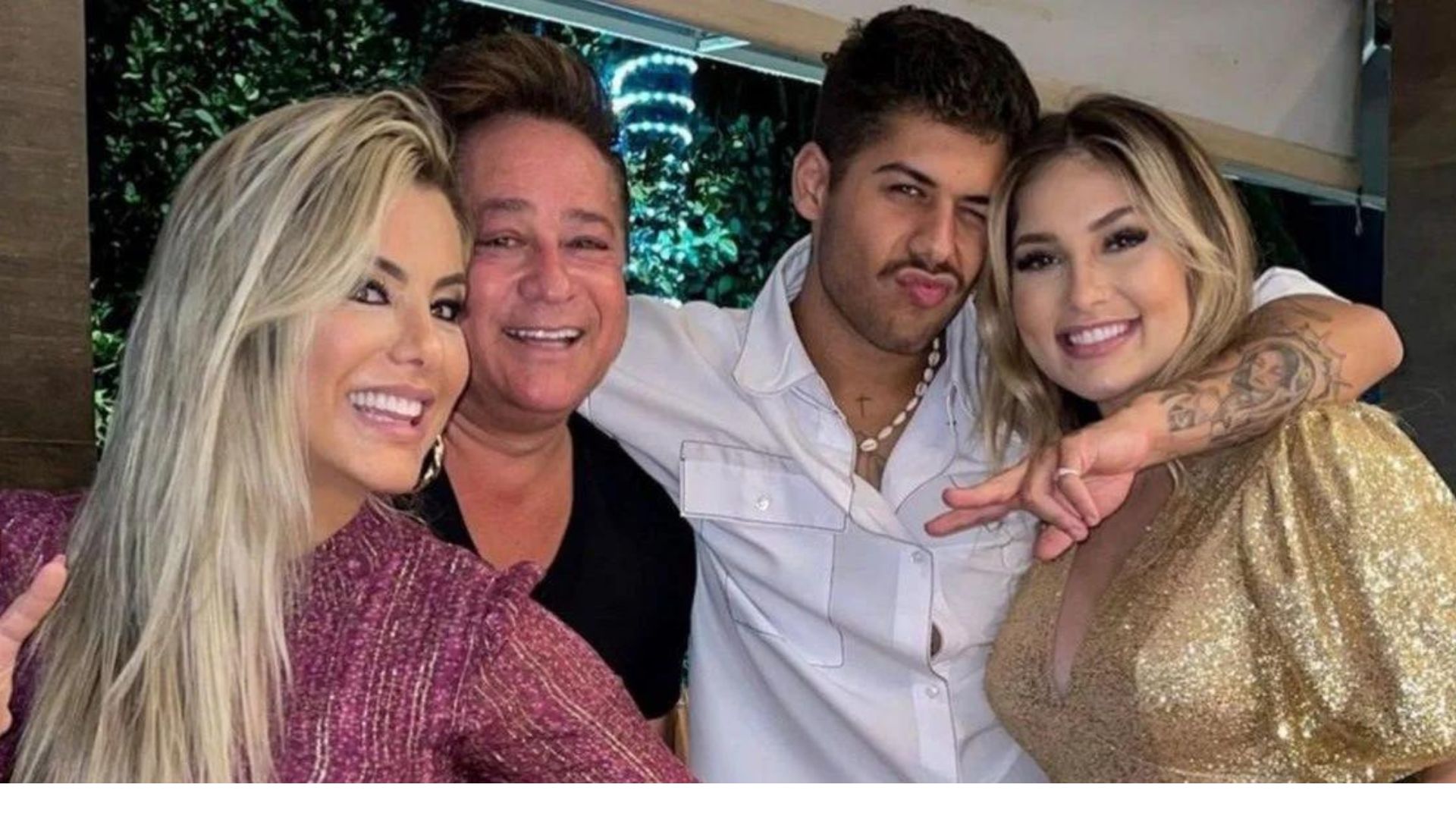 Poliana Rocha, Leonardo, Zé Felipe e Virginia Fonseca (Reprodução/Instagram)