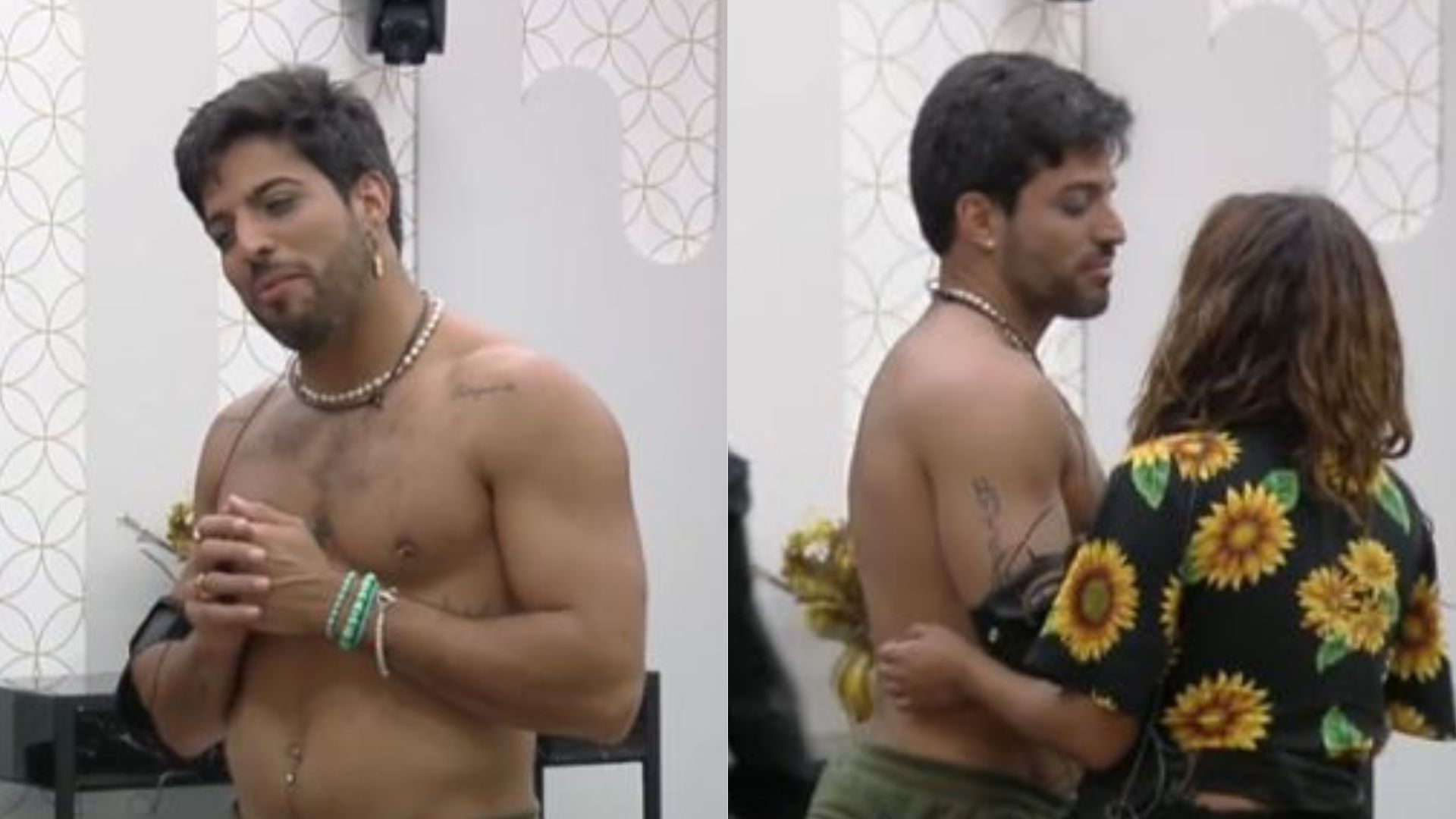 Ricardo após punição em 'A Grande Conquista'. Reprodução/Playplus