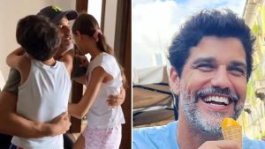 Bruno Cabrerizo curte a Itália com os filhos, Gaia e Elia - Instagram