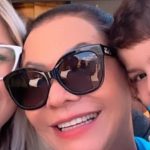 Juliana Cavalheiro, dona Ruth e Léo (Reprodução/Instagram)