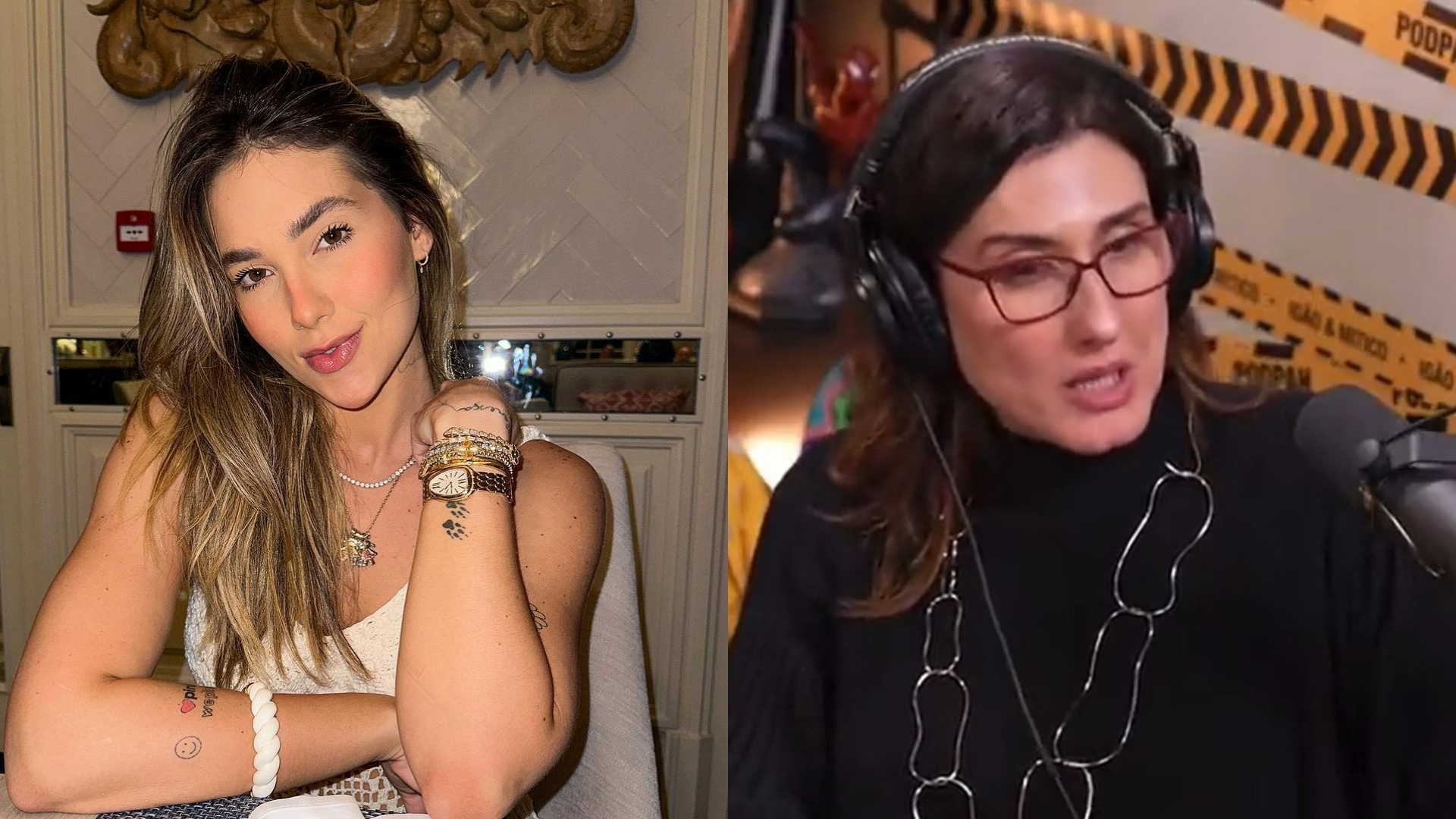 Virginia Fonseca e Paola Carosella