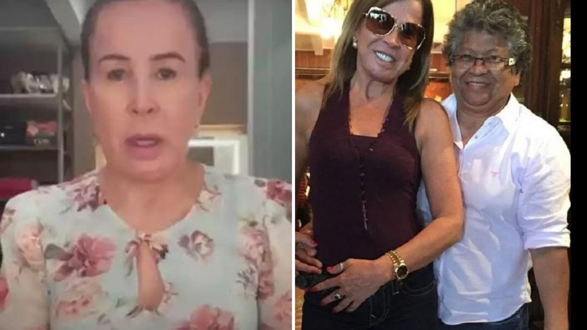 Zilu Camargo e Marlene Mattos