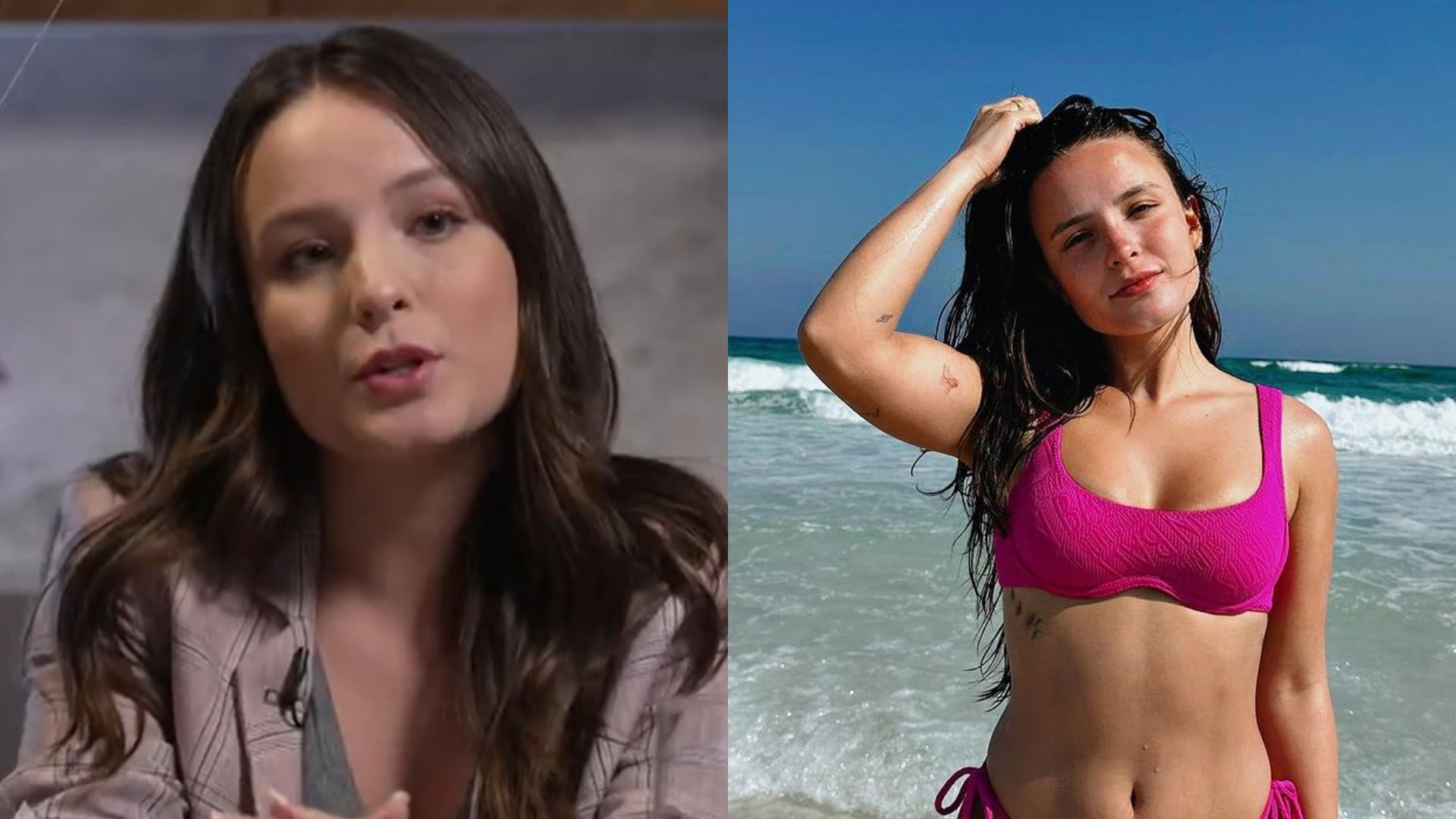 Larissa Manoela - Reprodução/TV Globo e Instagram