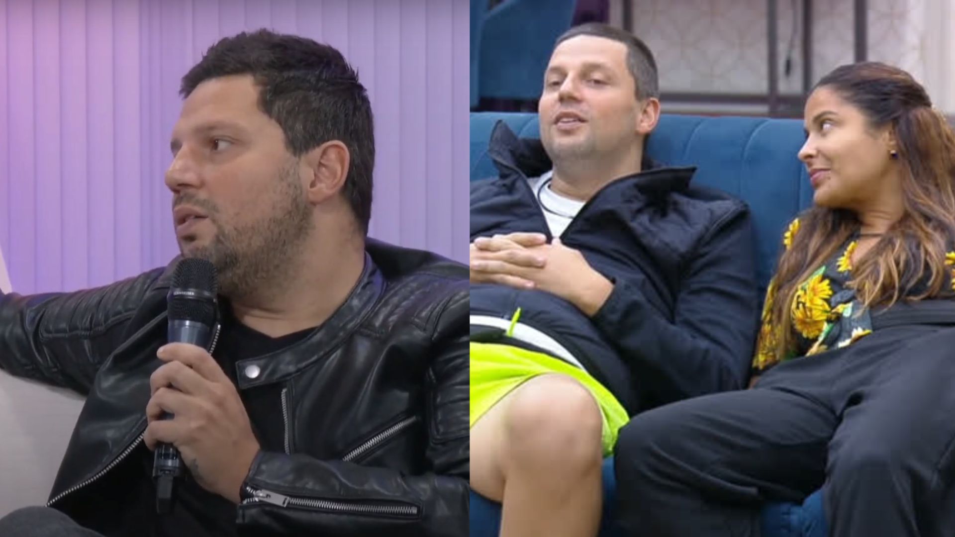 Thiago Servo e Gyselle - Reprodução/Terra e Record TV