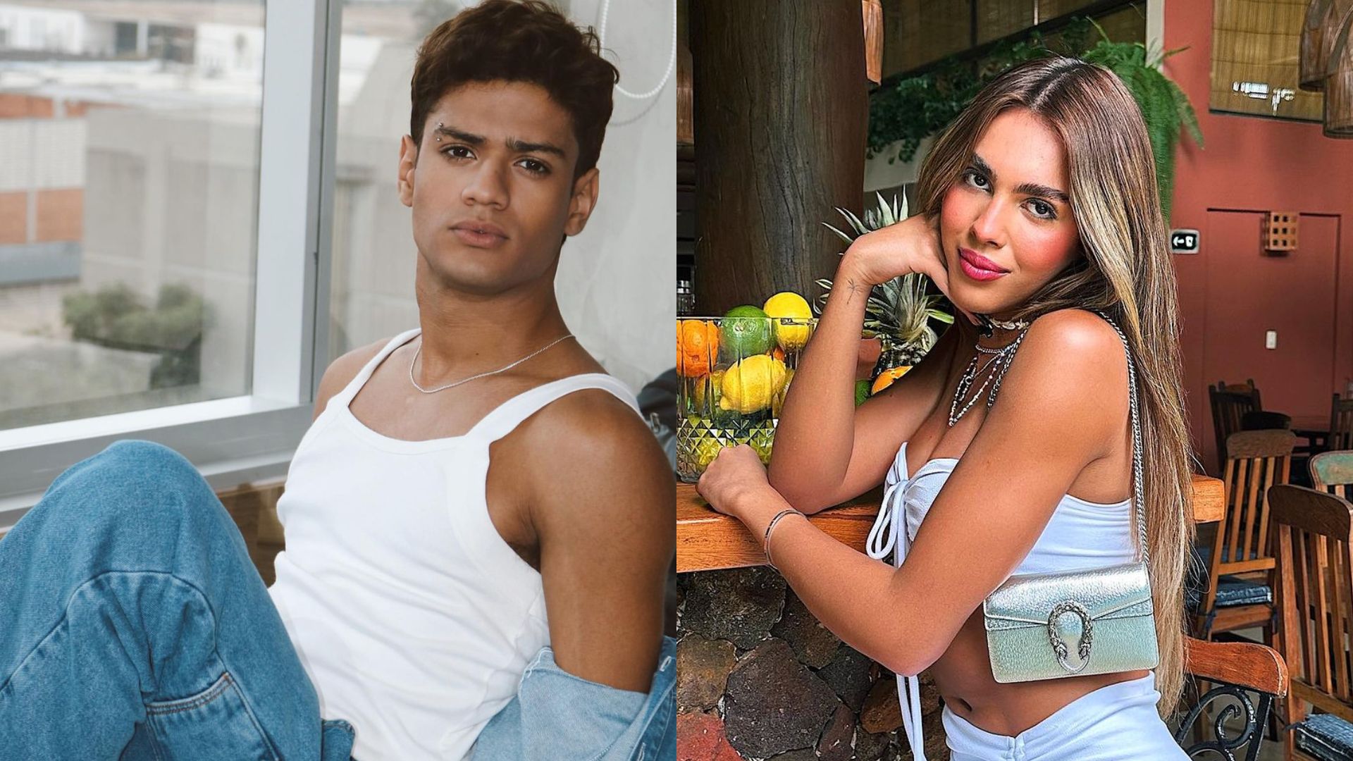 Gabriel Santana e Victoria Collen - Reprodução/Instagram