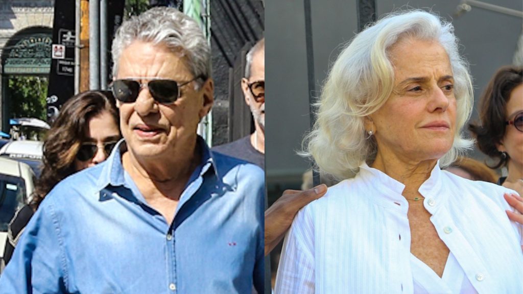 Chico Buarque consola Marieta Severo após morte do marido