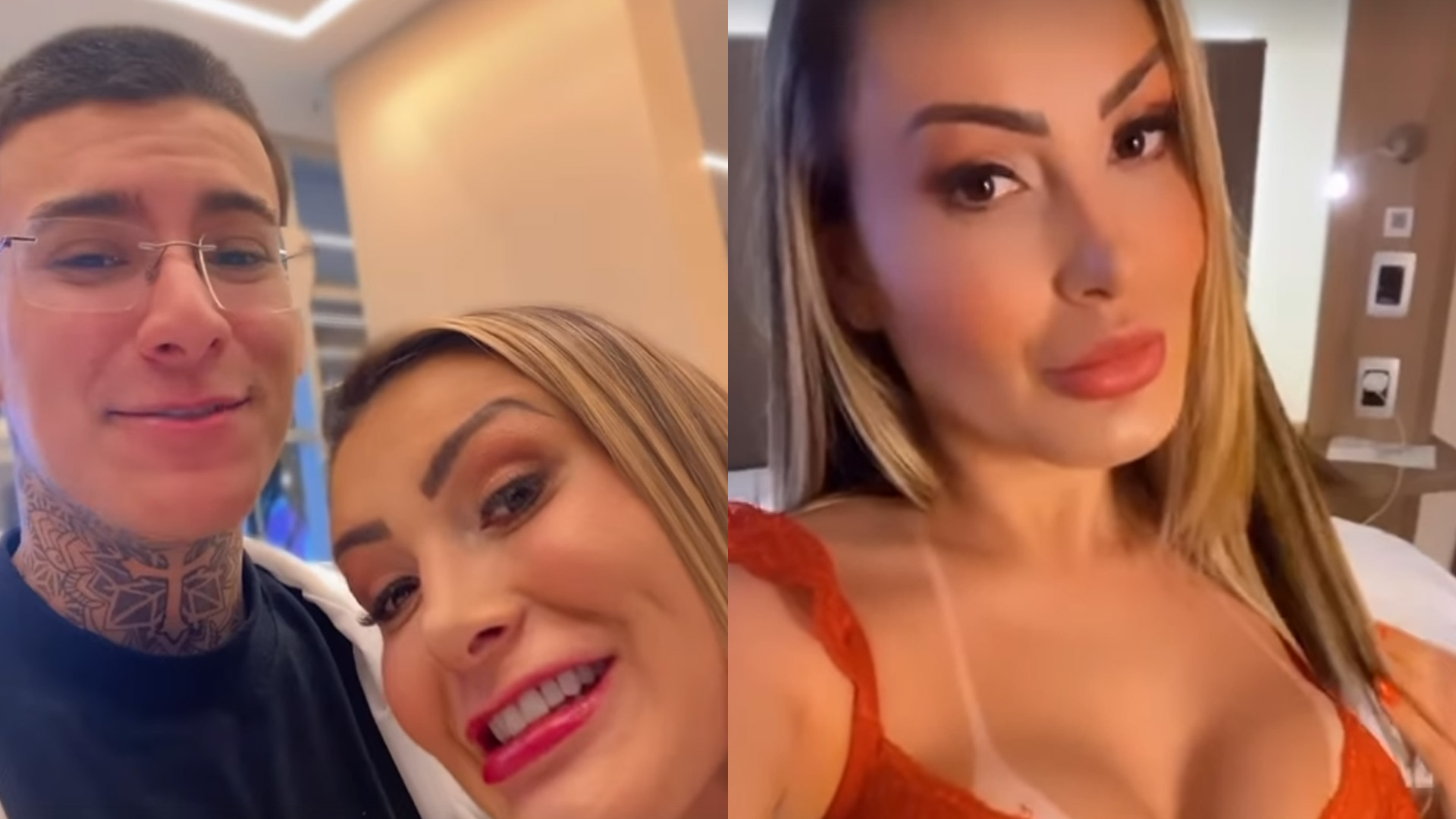 Andressa Urach e filho, Arthur Urach